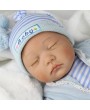 22" Handmade Reborn Newborn Dolls Vinyl Silicone Baby Boy Doll Birthday Gifts