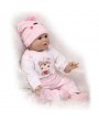 22" Cute Simulation Baby Infant Toy Pink