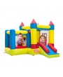 3.2*3*2.5m 420D Thick Oxford Cloth Inflatable Bounce House Castle Ball Pit Jumper Kids Play Castle Multicolor