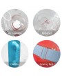 [US-W]Translucent Nail Inflatable Bumper Ball Red