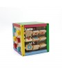 8 x 8 Inch Wooden Learning Bead Maze Cube 5 in 1 Activity Center Educational Toy Multicolor