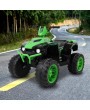 LEADZM LZ-9955 ALL Terrain Vehicle Dual Drive Battery 12V7AH*1 without Remote Control with Slow Start Green