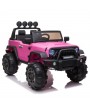 12V Kids Ride On Car SUV MP3 2.4GHZ Remote Control LED Lights Pink
