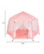 Printed Pongee Automatic Shelf Tent with Tote Bag Pink